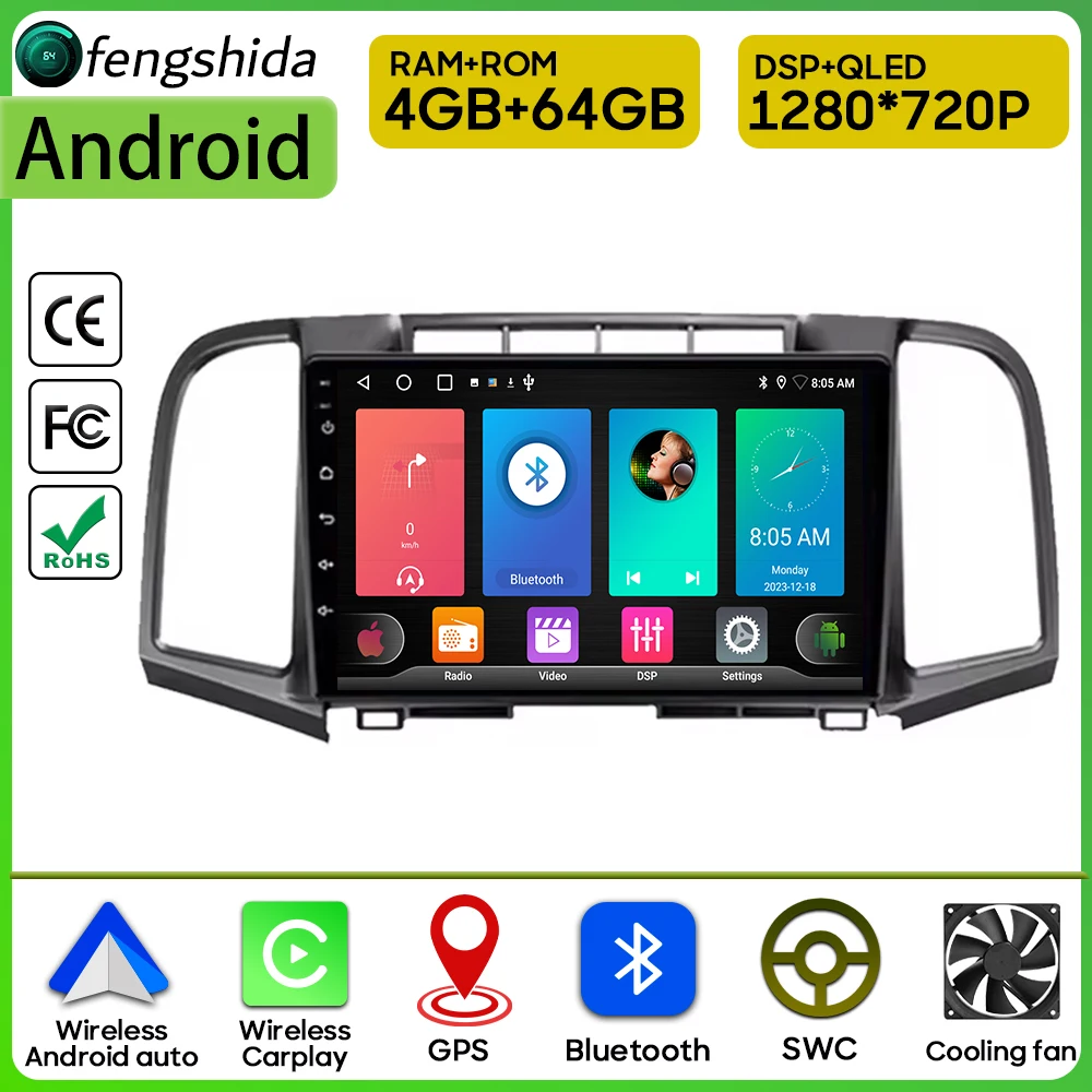 

Car Radio Carplay For Toyota Venza 2008-2016 Navigation GPS Android Auto Multimedia Player Autoradio Stereo 4G Wifi No 2din DVD