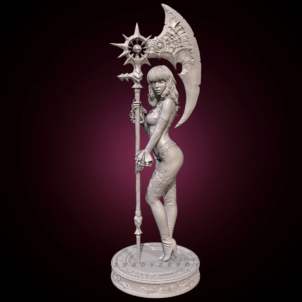 De hoogte van de mens 38 mm 50 mm 75 mm Harsmodelsets figuur schoonheid kleurloos en zelf-geassembleerd (3D-printen) TD-7275/3D