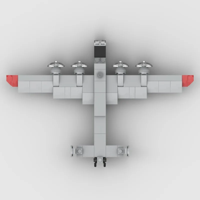 LiberatorBomber MOC Building Blocks B-24 Liberator Bomber a lungo raggio Serie militare Modello di aereo Giocattolo di assemblaggio per ragazzi