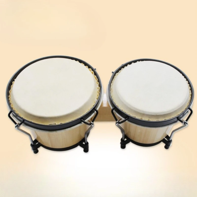 

Sheepskin Bongo Drum Adult Beginner Practice Bongo Drum Meditation Relaxation Drums Sound Healing Percussion Musical Instruments