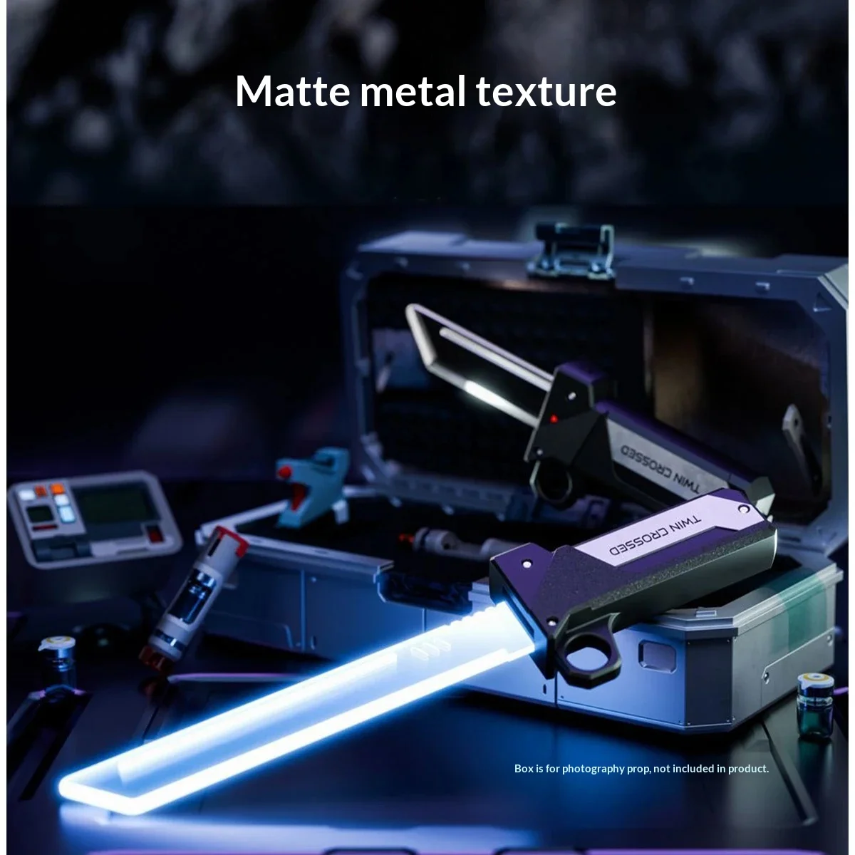 🌟 Dual-Blade Light-Up Lightsaber | Extendable Flashing Sword – Interactive Toy for Boys, Girls & Cosplay