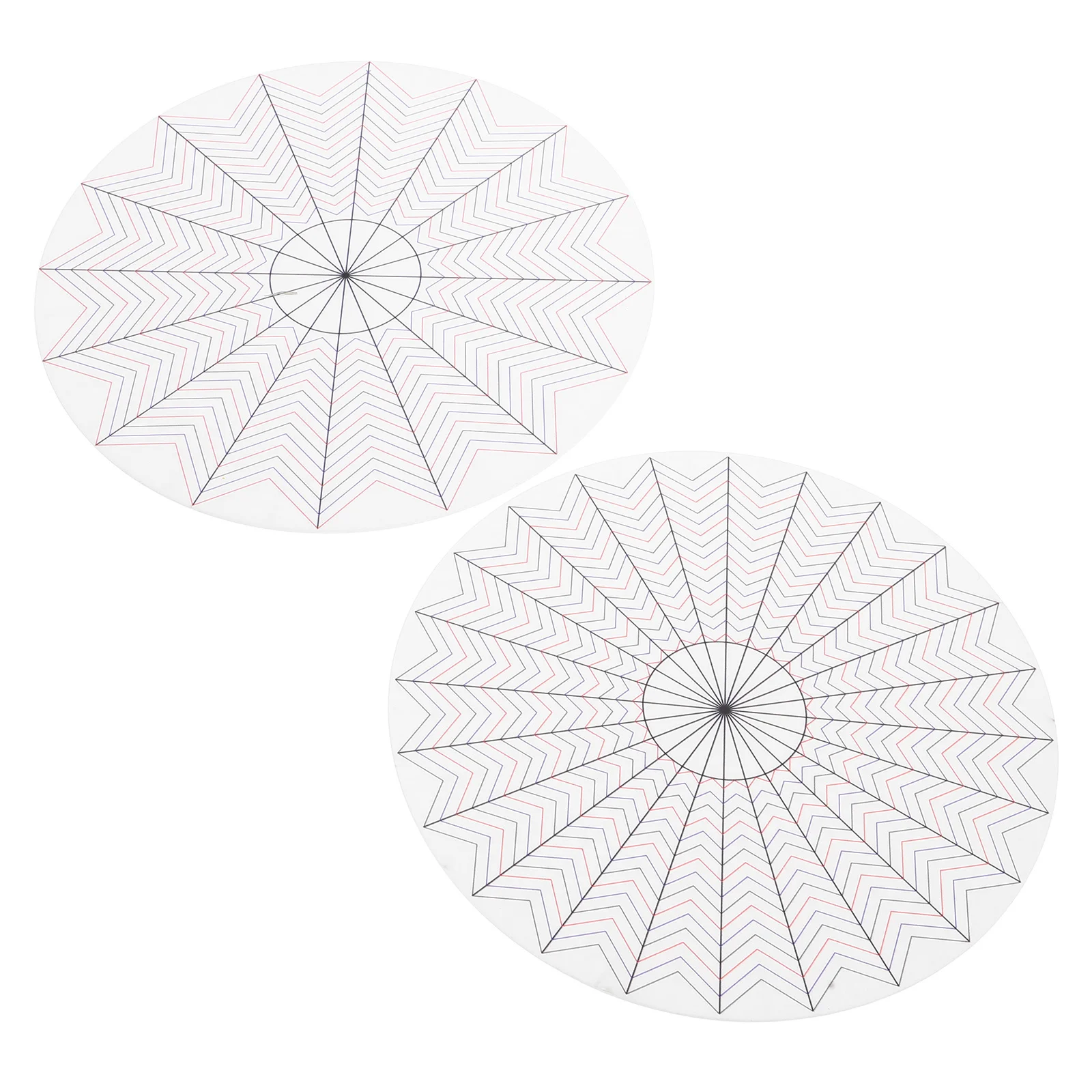 

2Pcs Rosette Ribbon Tool Plastic Craft Template Precision Circle Divider Board DIY Ribbon Bow Maker Corsage Brooch Maker Award