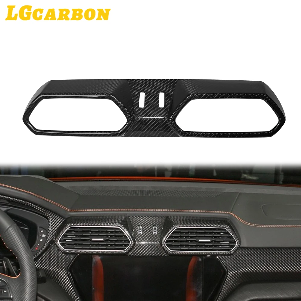 Lgcarbon Koolstofvezel Auto Centrale Controle Airconditioning Uitlaat Frame Interieur Accessoires Voor Lamborghini Urus 2018-2021