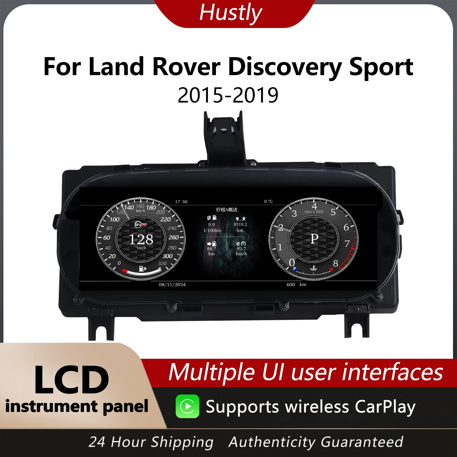 

Cluster digital instrument cluster For Land Rover Discovery Sport （2015-2019）speedometer iOS CarPlay
