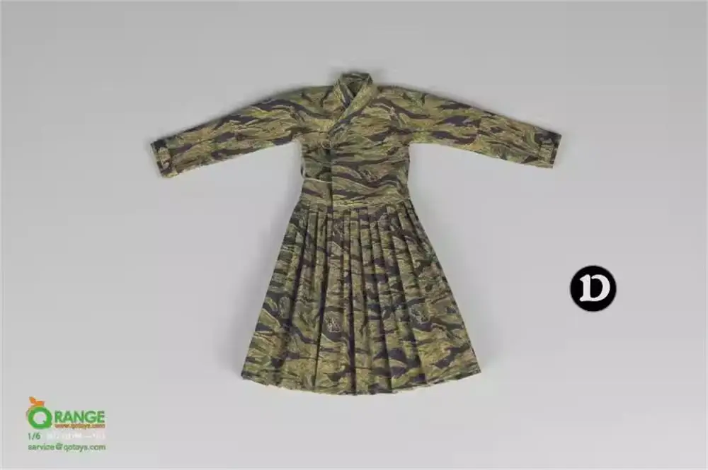 Hot Sales 1/6th Old Vintage Dynasty Ming Long Robe Overcoat Multi Color Option Accessories For 12\