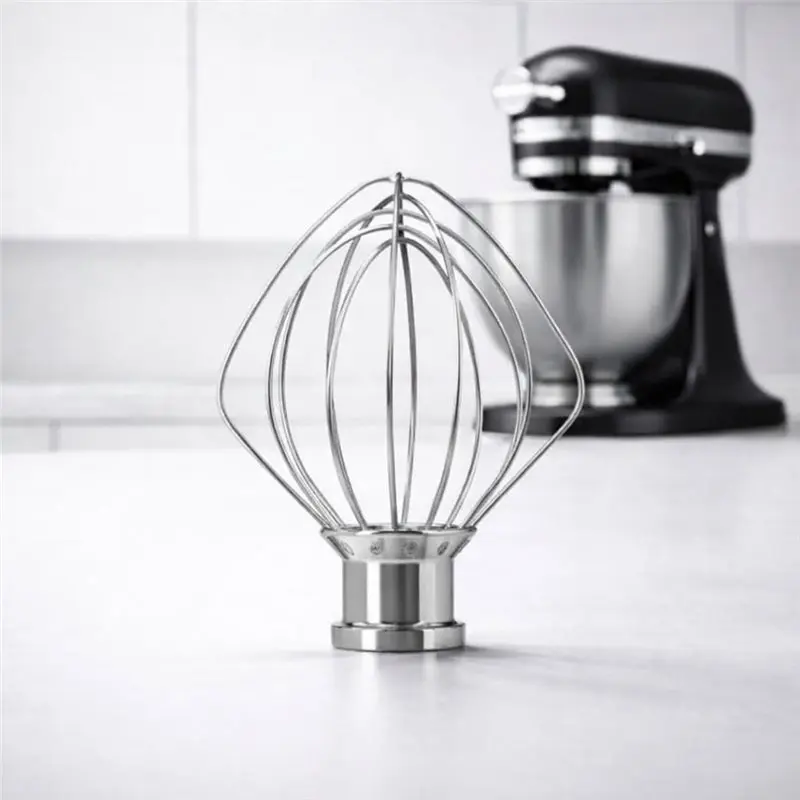 [B25B!】 For Kitchenaid Mini 3.3L Food Processor Stainless Steel Whisk-Fits Model 5KSM3311X-Dishwasher Safe Replacement Part