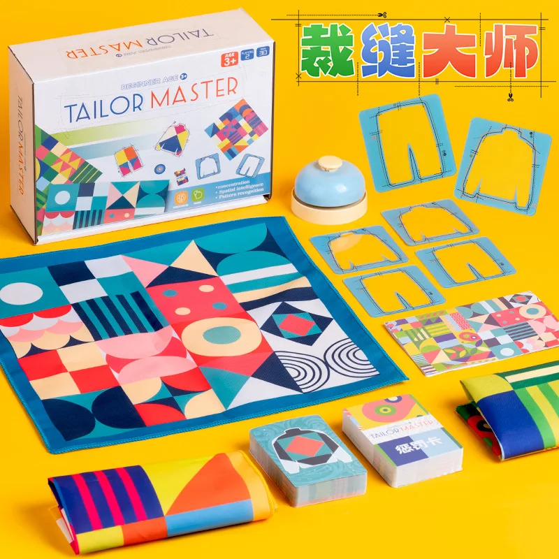 Shape Color Matching Battle Table Game Multi level Difficulty Tailoring Master Puzzle Thinking Concentration Training Table Game