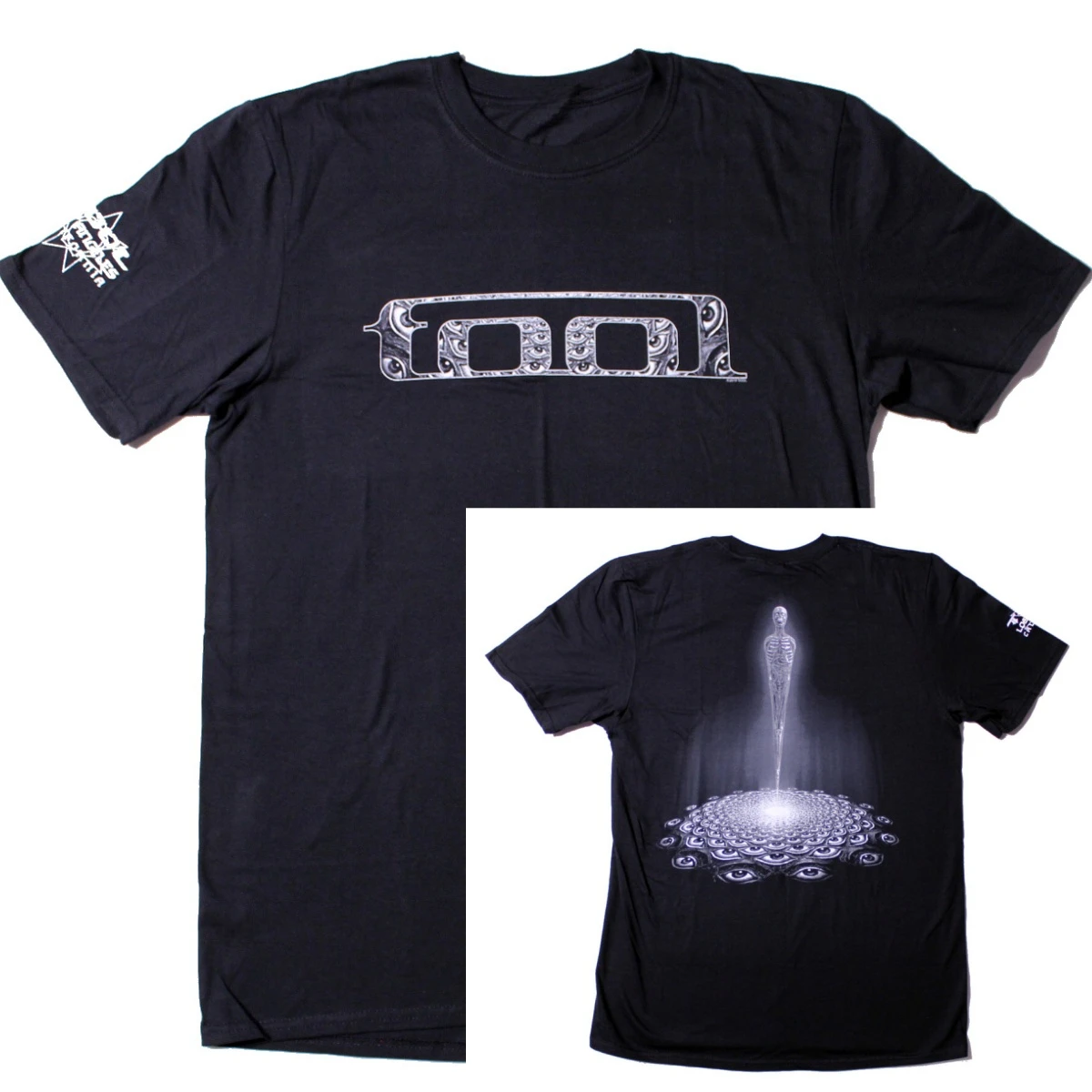 Spectre Burst Skeleton Tool Band T-Shirt Cotton Graphic Tee Men Women Summer Streetwear