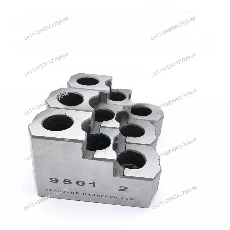 5 6 8 10 Inches New High Precision Standard for CNC Lathe Machine Hydraulic Hard Claw Three Jaw Chuck Strong Step Claws