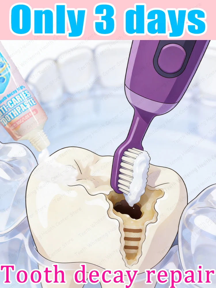 A toothpaste that improves oral healthᴀɴᴅ ʀᴇᴘᴀɪʀs ᴄᴀᴠɪᴛɪᴇs ɪɴ 3 ᴅᴀʏs.