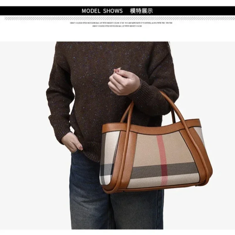 Classic Elegant Ladies Shoulder Bag Luxury Designer Women's Leather Crossbody Purse Handbags Fashionable Durable Tote