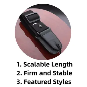 Electric guitar belt guitar belts acoustic folk guitar belts vintage guitar personality Cruz Choose pocket guitar accessories 10 Main Sales Guitar Biglets - №5