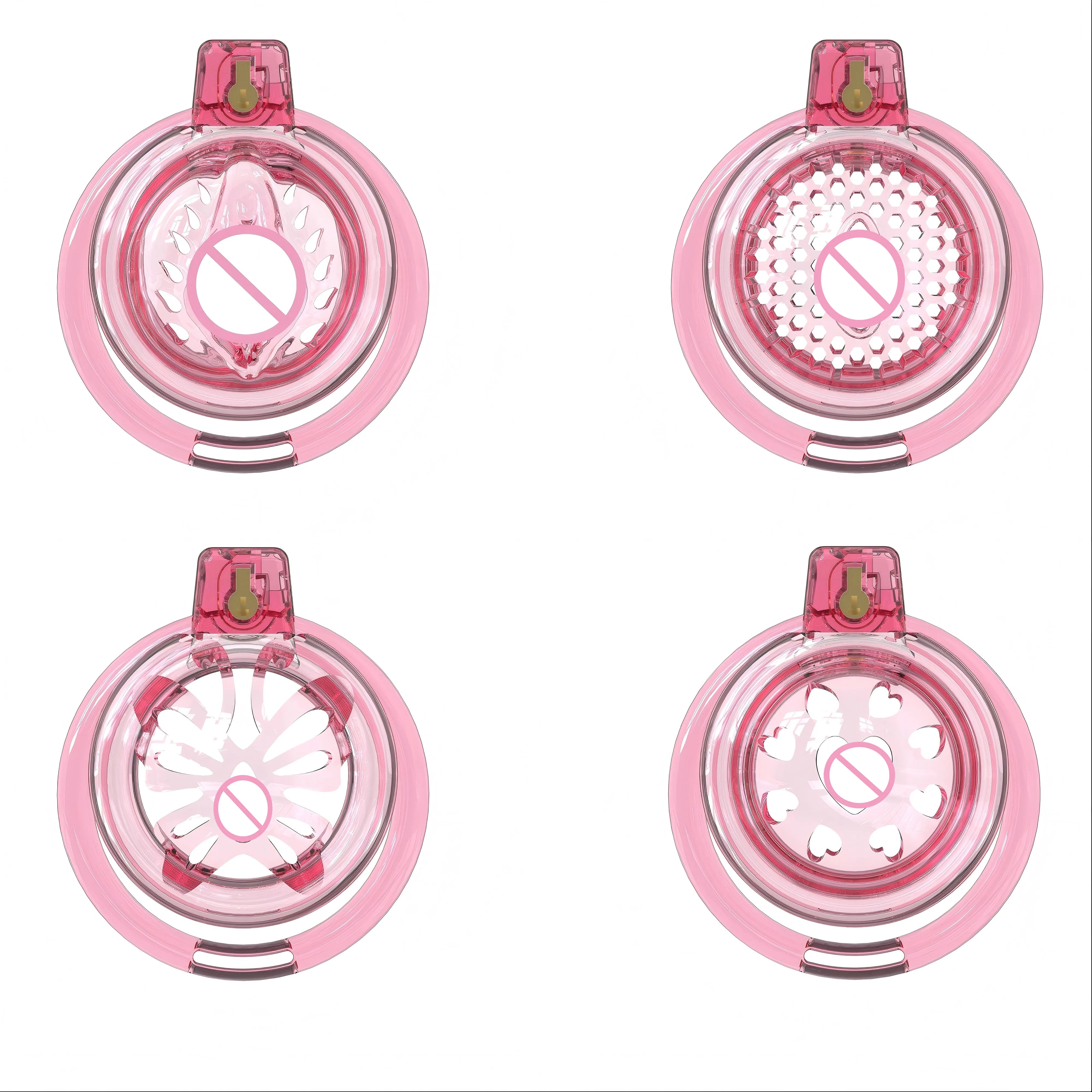 Cobra Soft Rubber Transparent CB Lock Fidelity SM Male And Transgender Penis Restraint Adult Toy