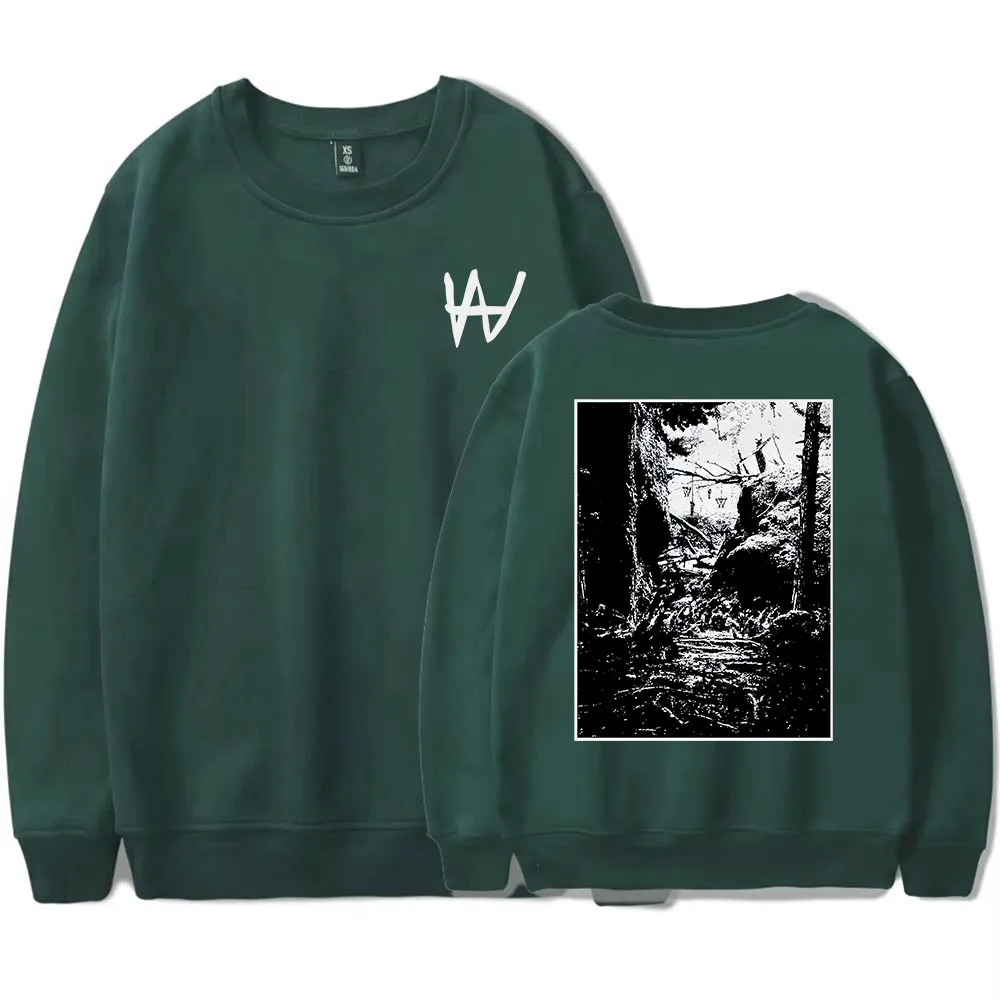 Bluza z długim rękawem Alan Wake 2 Crewneck Fleece Unisex Streetwear Casual z nadrukiem graficznym Pulowery Odzież męska i damska