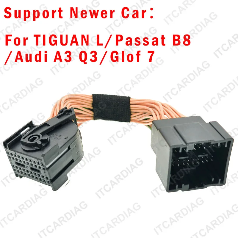 MQB49 5C Cable MQB 49 Smart Key All Key Lost Support Newer Car for TIGUAN L/ Passat B8/ Audi A3 Q3/ Glof 7 Collect Data Light-Up