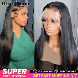 13X4 Lace Front Wig Human Hair Ready To Wear Human Hair Lace Frontal Wig Bone Straight Human Hair Wigs Straight 4X4 HD Lace Wig