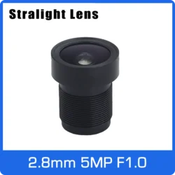Super Starlight 5MP Lens Aperture F1.0 Wide Angle 2.8mm For SONY IMX335 Ultra Low Light IP Camera Free Shipping