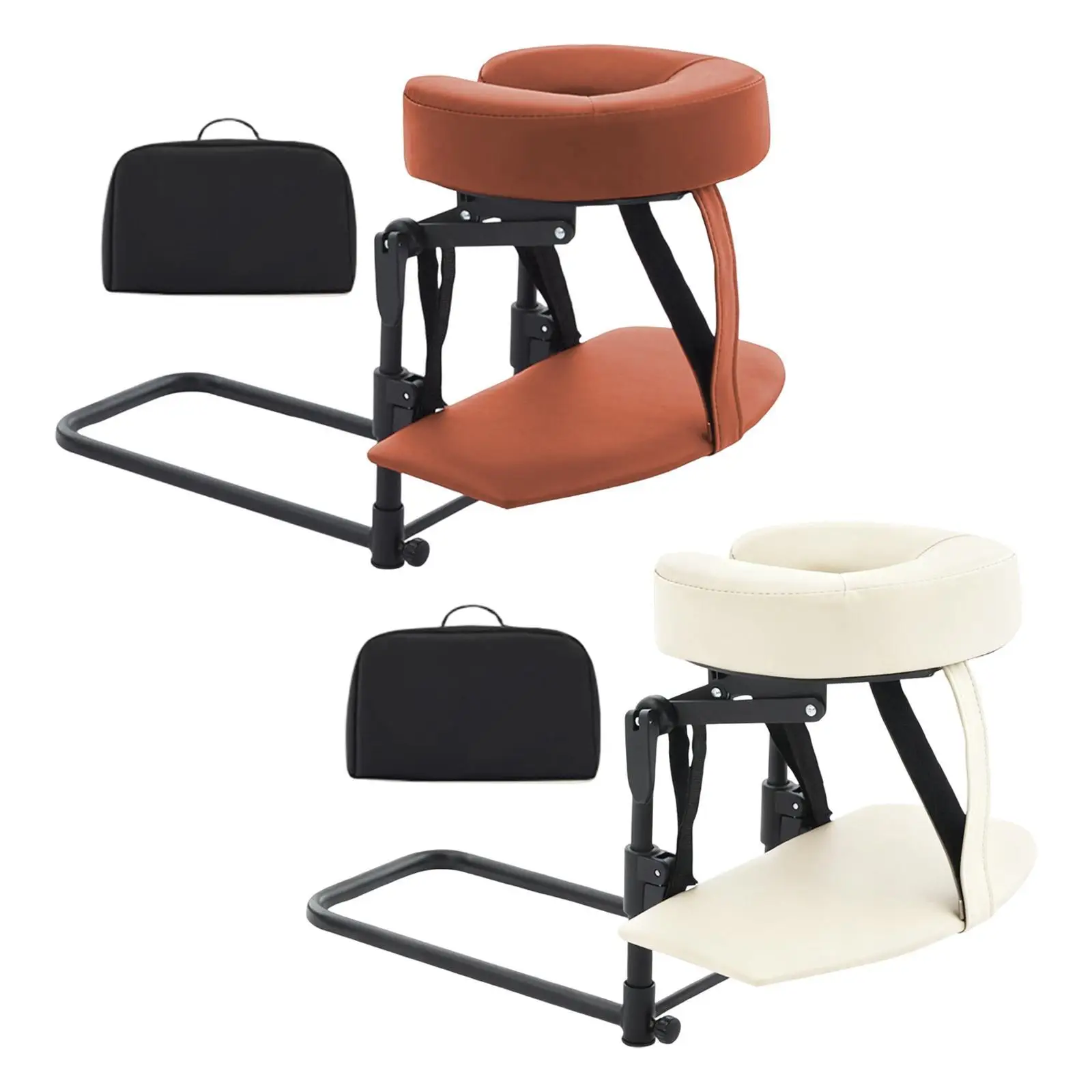 

Headrest for Bed Face Cradle Home Massage Kit Siesta Artifact Adjustable Height Comfortable for Home Salon Beauty Bed Office