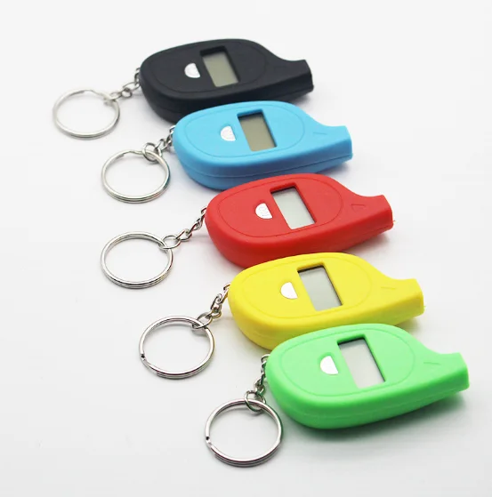 New Mini Keychain Portable Digital LCD 2-150 PSI Tire Tyre Wheel Air Pressure Gauge Tester Procession Tool Tire pressure monitor