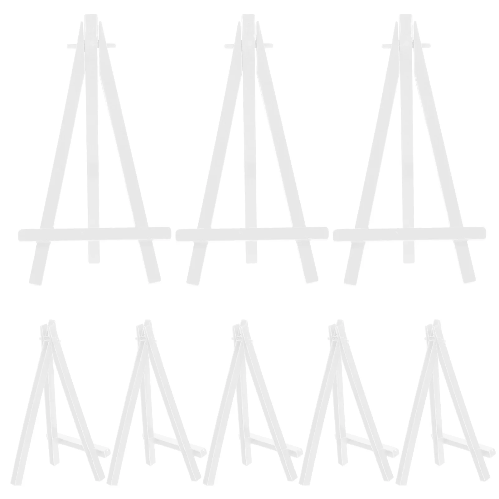 

10 Pcs Easel Easels for Displaying Pictures Holder Stand Desktop Painting Tripod Bracket Small Plastic Child