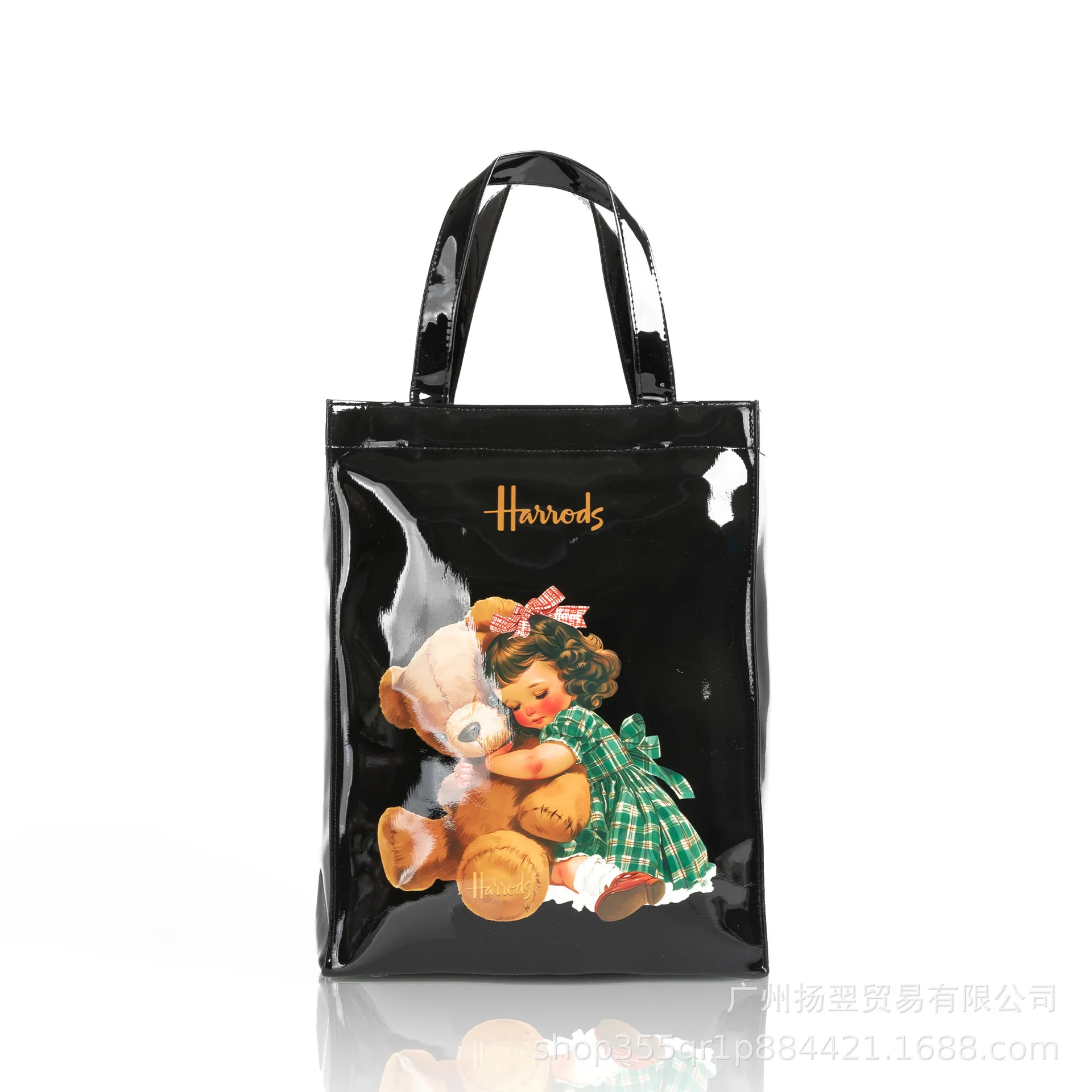 Einkaufstasche, PVC-Tragetasche, kleine Nischentasche im Nischendesign, wasserdichte Tragetasche, umweltfreundliche, vielseitige Umhängetasche, Lunchtasche – Detail 10