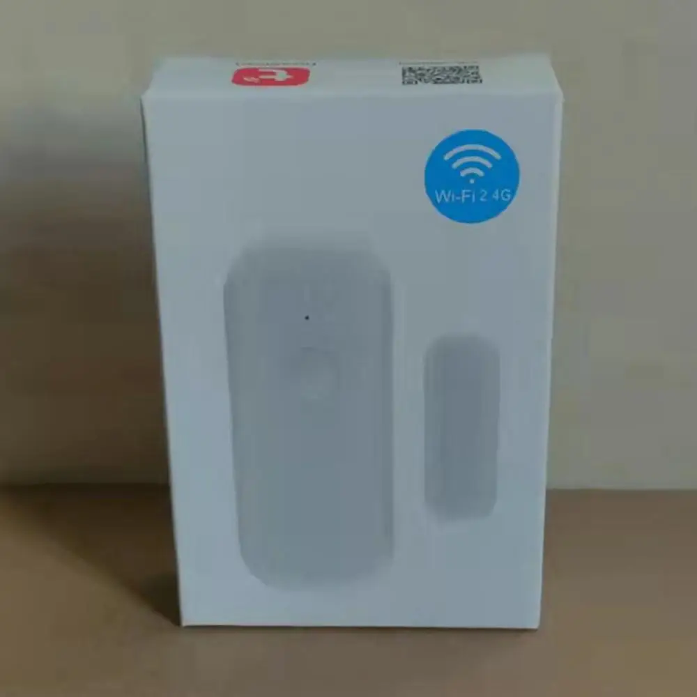 Wifi Door Sensor Mini One-key Connect Easy Install Wifi App Notification Alert App Remote Control Security Protection Smart Home