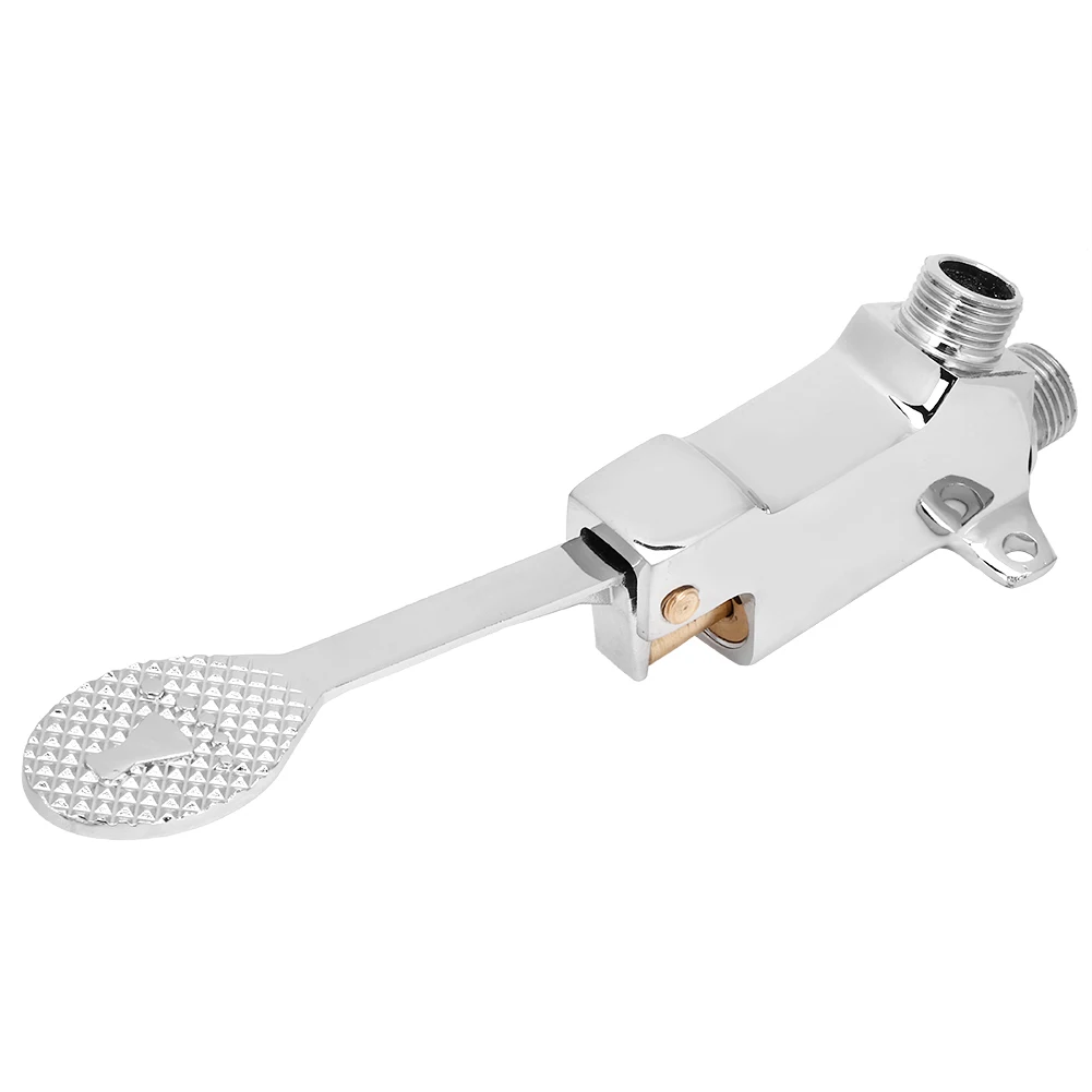 Rubinetto a pedale Rubinetto per lavandino Rubinetto per lavabo da bagno Set di medicinali da laboratorio Pedale per lavandino Kit di rubinetti per acqua Accessorio