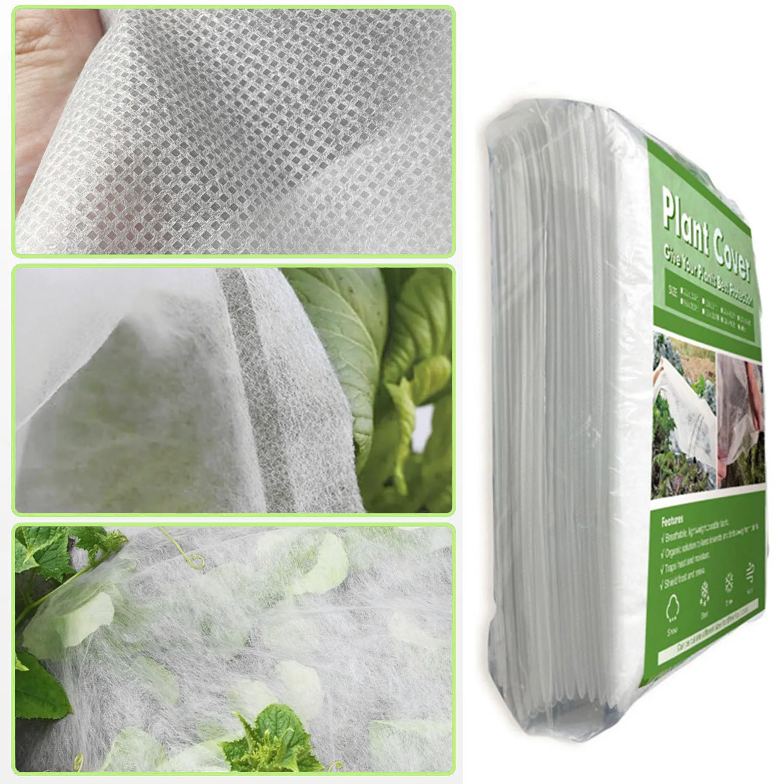 3*10M 3*15M Plant Cover Winter Warm Cover Plant Anti-freeze Cover Garden Frost Plant Protecter Thermal-Insulation Cover Cloth