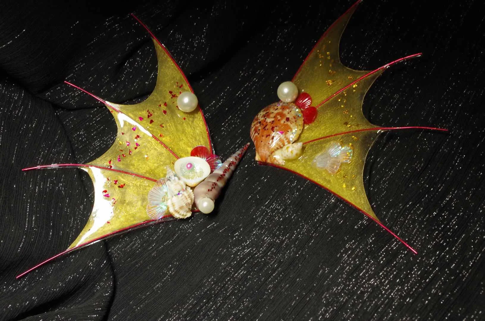 COS oreilles de sirène coiffure fée assistant cheveux accessoires oreilles de requin sirène accessoires Photo Cosplay accessoires plongée fée