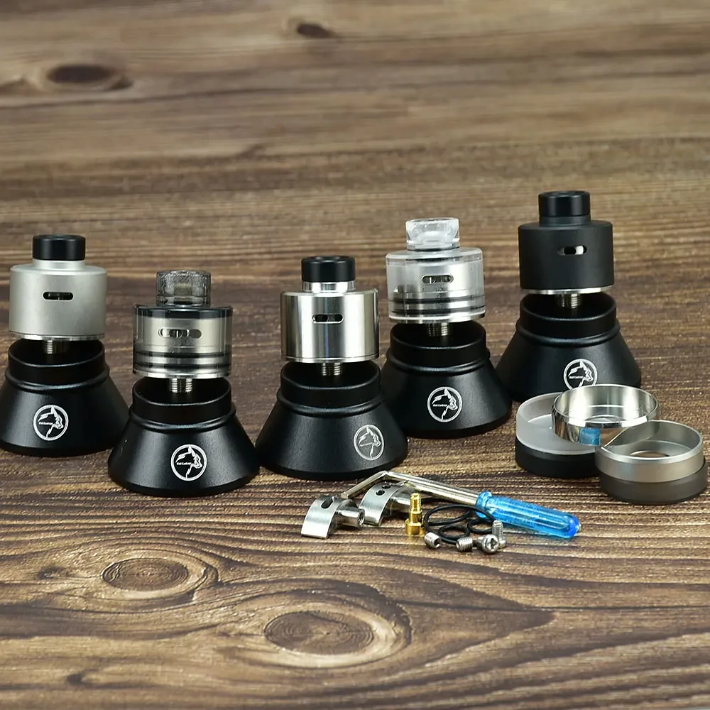 Vape Tank WICK'D rda WICKD Style 316SS RDA Tank rda atomizer 22mm Rebuildable Dripping Atomizer with BF Pin