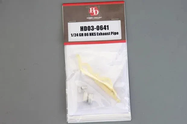 HobbyDesign 1:24 GR86 HKS Exhaust Pipe HD03-0641 Modifying and Assembling Model Accessories