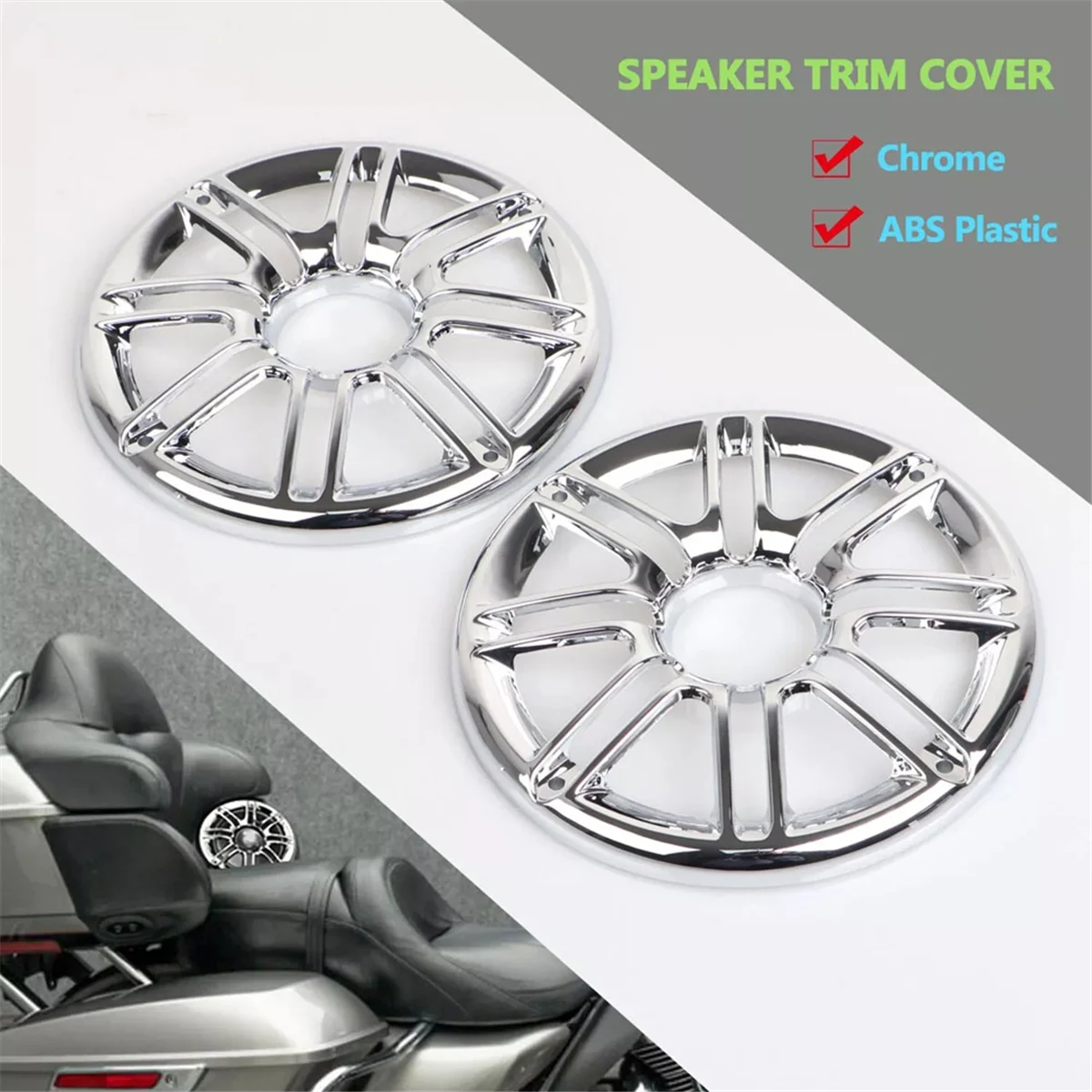 

Хромированная накладка на решетку заднего динамика для Harley Electra Tri Glide Ultra Limited