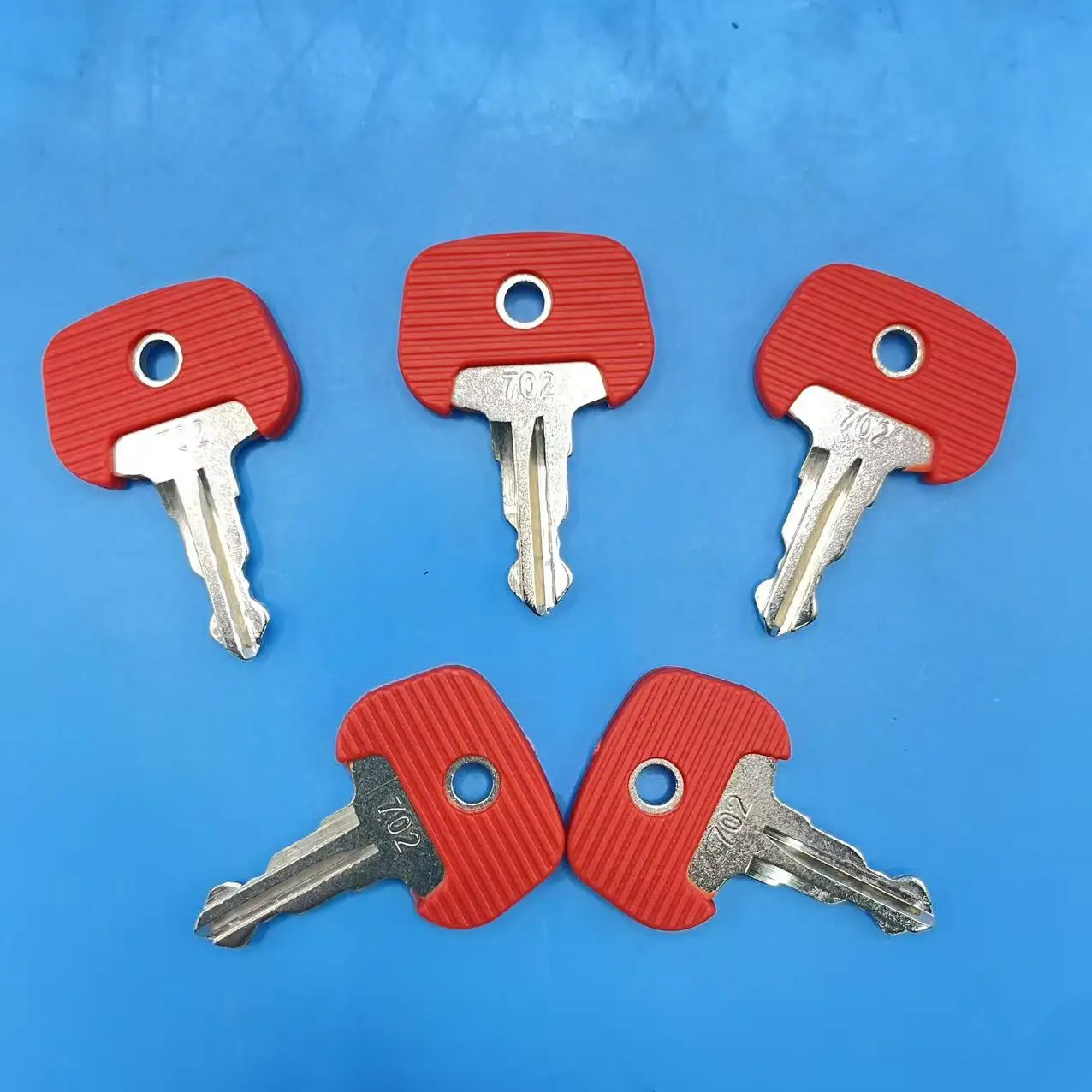 1/5/10Pcs 702 Red Key Power Start Key 26906870 Manual Electric Hydraulic Forklift Accessories 209068