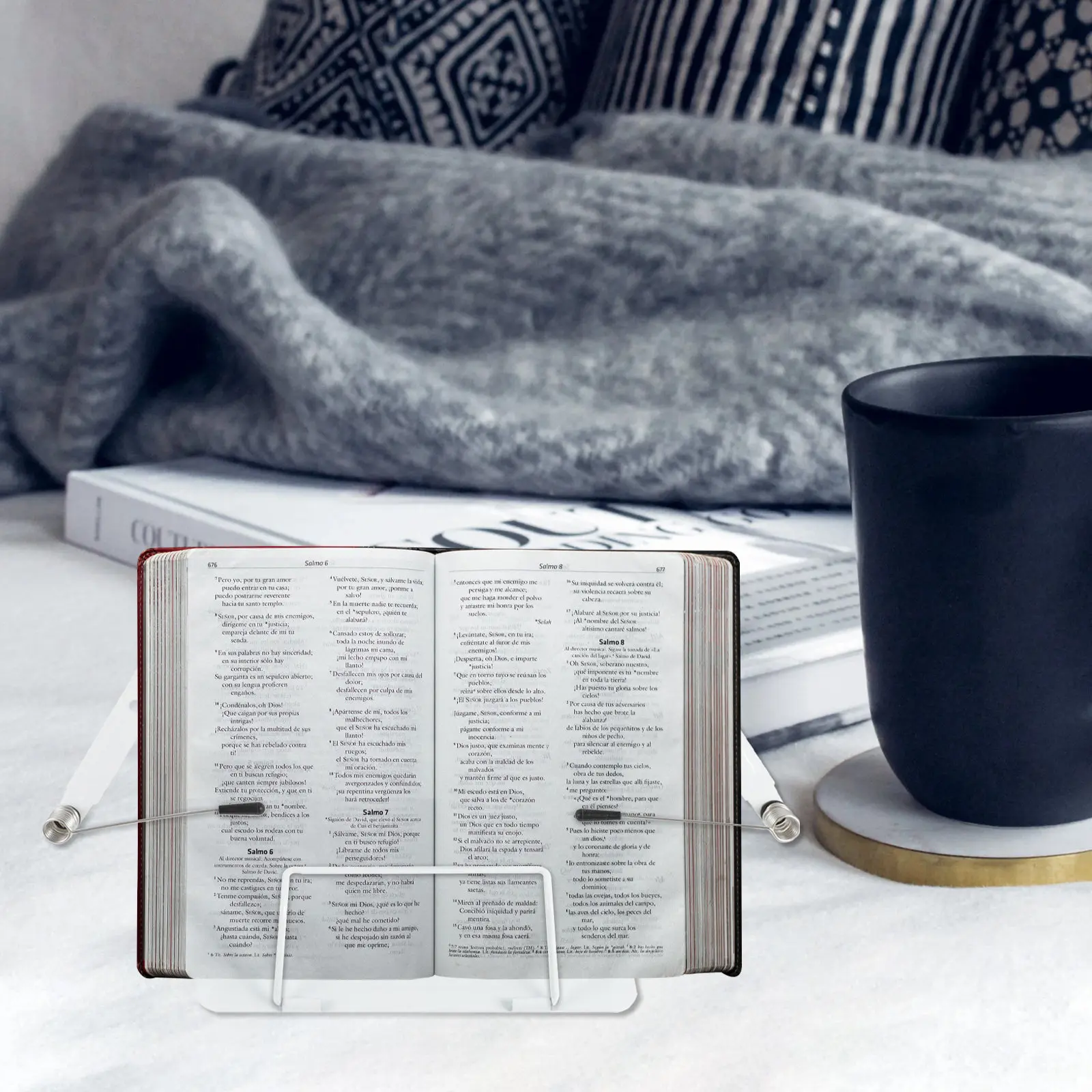 1Pcs Adjustable Textbook Holder Heavy Duty Iron Reading Stand for Books Tablets Music Sheets Multiple Angle Support Student Dorm