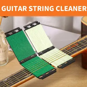 1pcs Guitar String Polisher Strings Scrubber ingerboard Maintenance Bass String Tool Cleaner Accessories Guitar Cleaning Ru P7O1