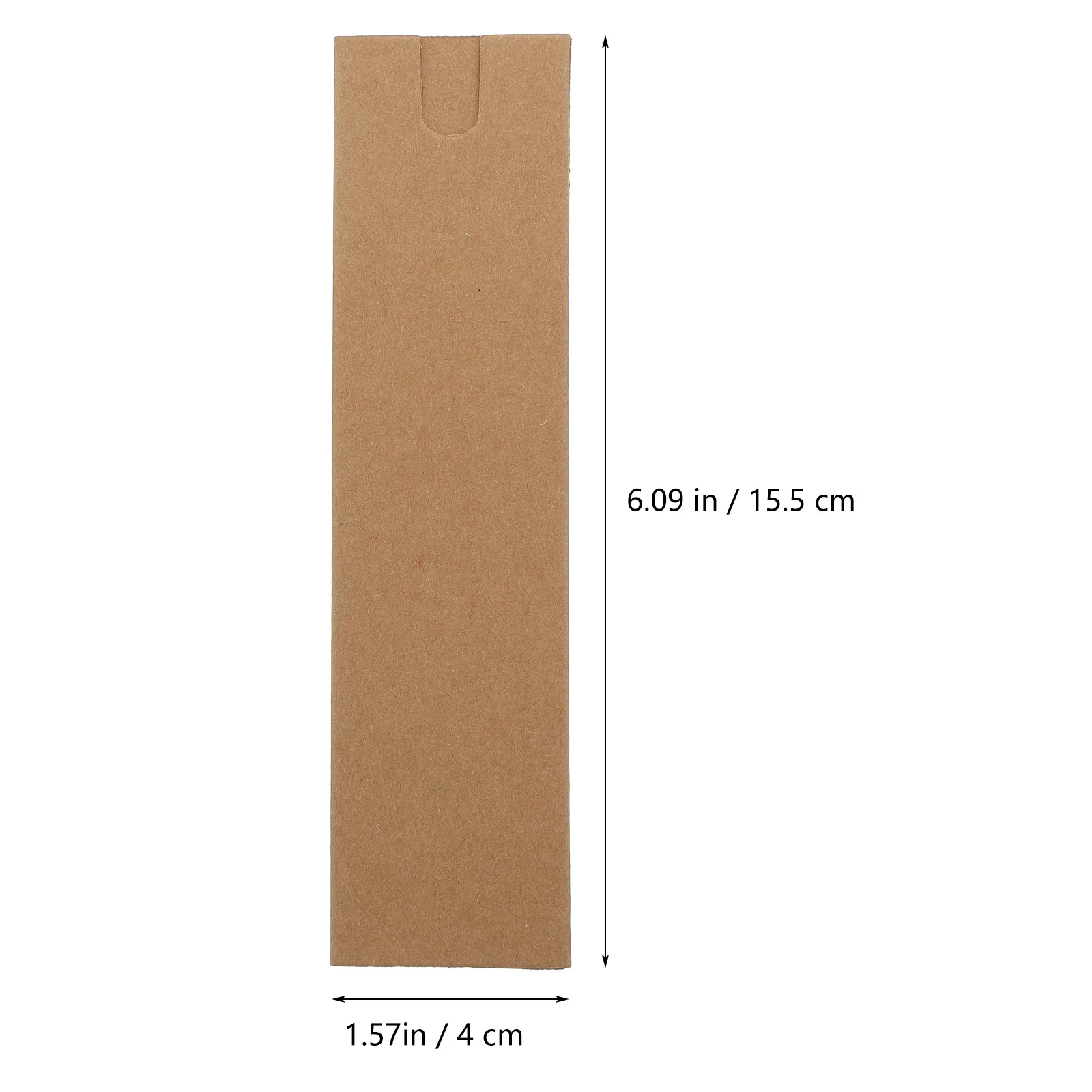 30pcs Kraft Paper Pen Bag Black Brown Random Styles Durable Portable Compact Size Smooth Surface Dust Proof Practical Gift Box