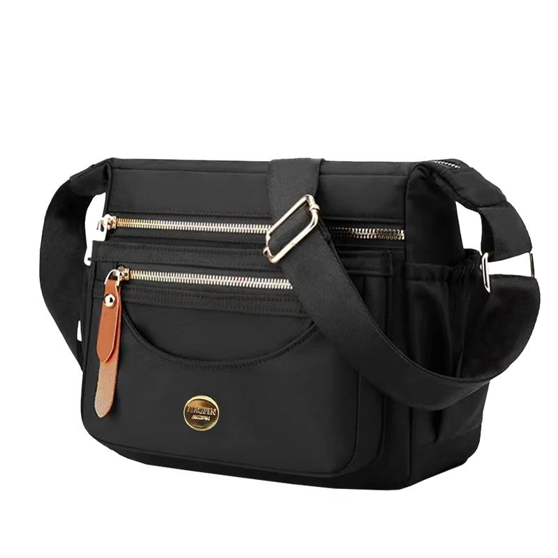 Neutrale Umhängetaschen, Schultertaschen und Messenger-Taschen für Damen und Herren, geeignet für den täglichen Arbeitsweg und den Beruf. – Detail 7