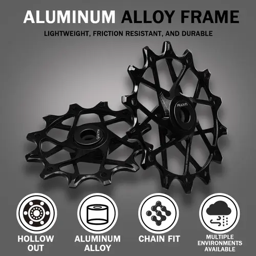 Imagen 2 del producto ALLTOO-ruedas de polea para bicicleta, 12T + 16T para SRAM MTB, jaula de cambio trasera 11/12S NX GX X1 X01 XX1 APEX 1 Rival 1 Force 1