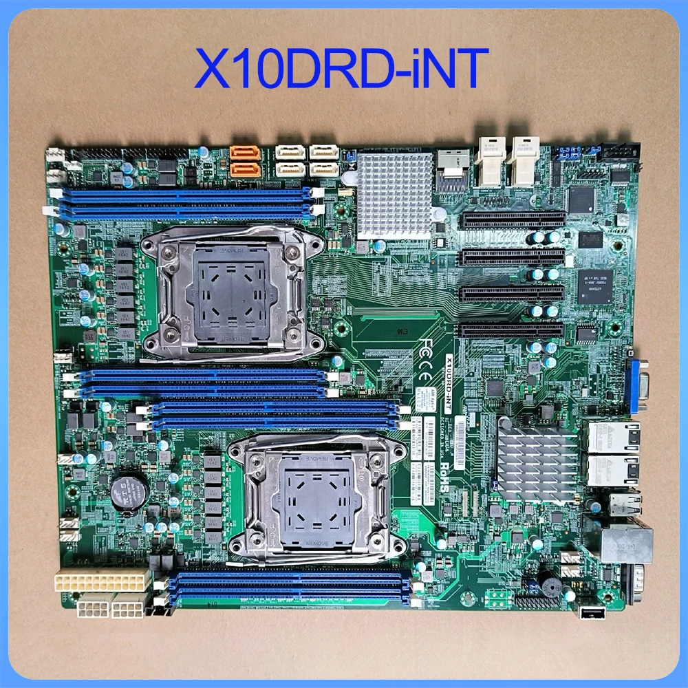 X10DRD-iNT For Supermicro Motherboard LGA2011 DDR4 E5-2600 v4/v3 Family Processor