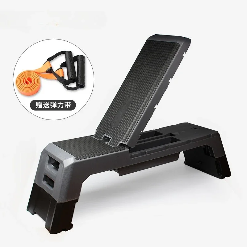 Multi-Function Adjustable Aerobic Stepper Deck Free Angle Fitness Exercise Platform