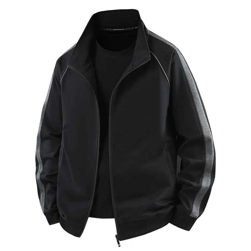 Plus size 6xl 7xl 8xl outono inverno jaqueta bomber outwear beisebol jaquetas de algodão puro dos homens blusão esportes correndo jaquetas