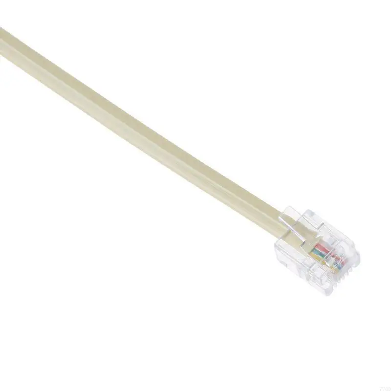 

770D BEIGEE Color 5 Way Outlet 6P4C RJ11 Телефонный телефон Модульный гнездо адаптер сплиттер 1-в-5-аут