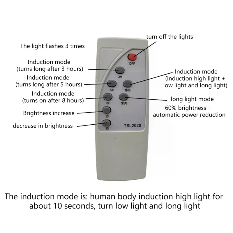 [MA]3.2V 3.7V Remote Control PIR Solar Integrated Street Lamp Sensor Circuit Board Solar Induction Mode Controller[MA]