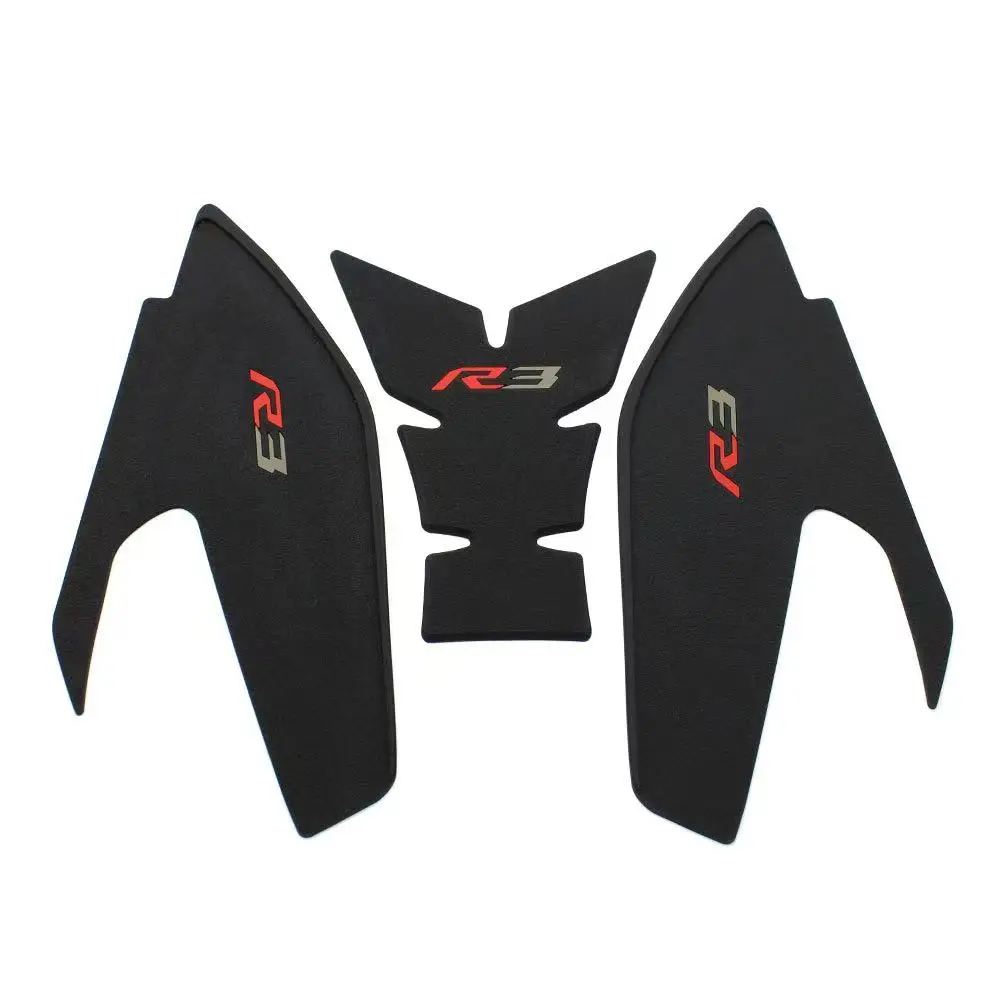 R3 For Yamaha YZF R3 2019-2023 Motorcycle Tank Pad Protector Sticker Decal Tank Anti-slip Stickers