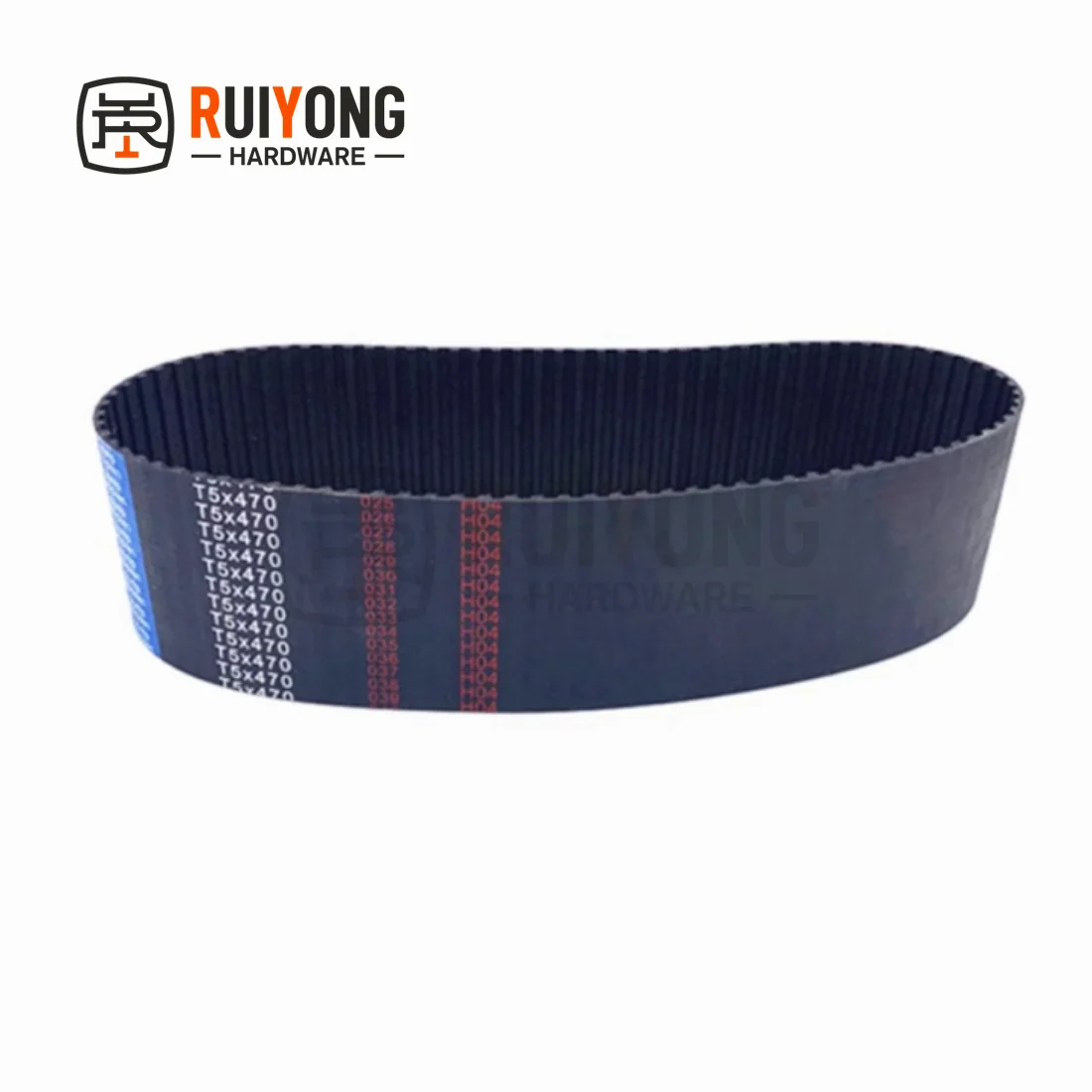 T5 High Torque Rubber Timing Belt, Width 10/15/20/25mm, Model Number T5x135 T5x150 T5x165 T5x180 T5x185 T5x190 T5x200 T5x300