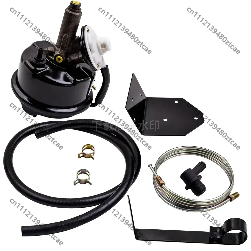 High Performance Car Brake Vacuum Booster, 1.9:1 Ratio Remote Brake Servo Auto Brake System Replacement Repair Accessories