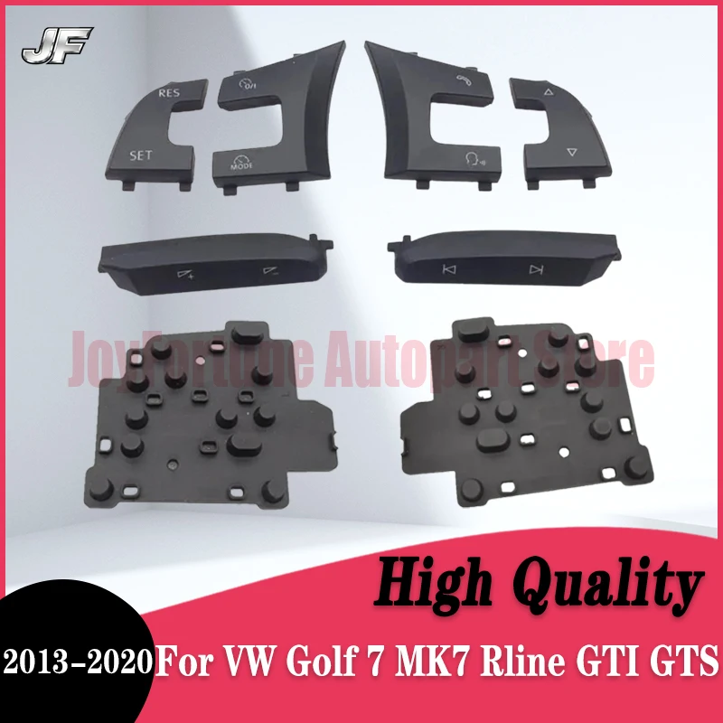 

Многофункциональная накладка на кнопки управления громкостью на руле, спортивная накладка MFSW, резиновый коврик для VW Golf 7 MK7 Rline GTI GTS 2013-2020