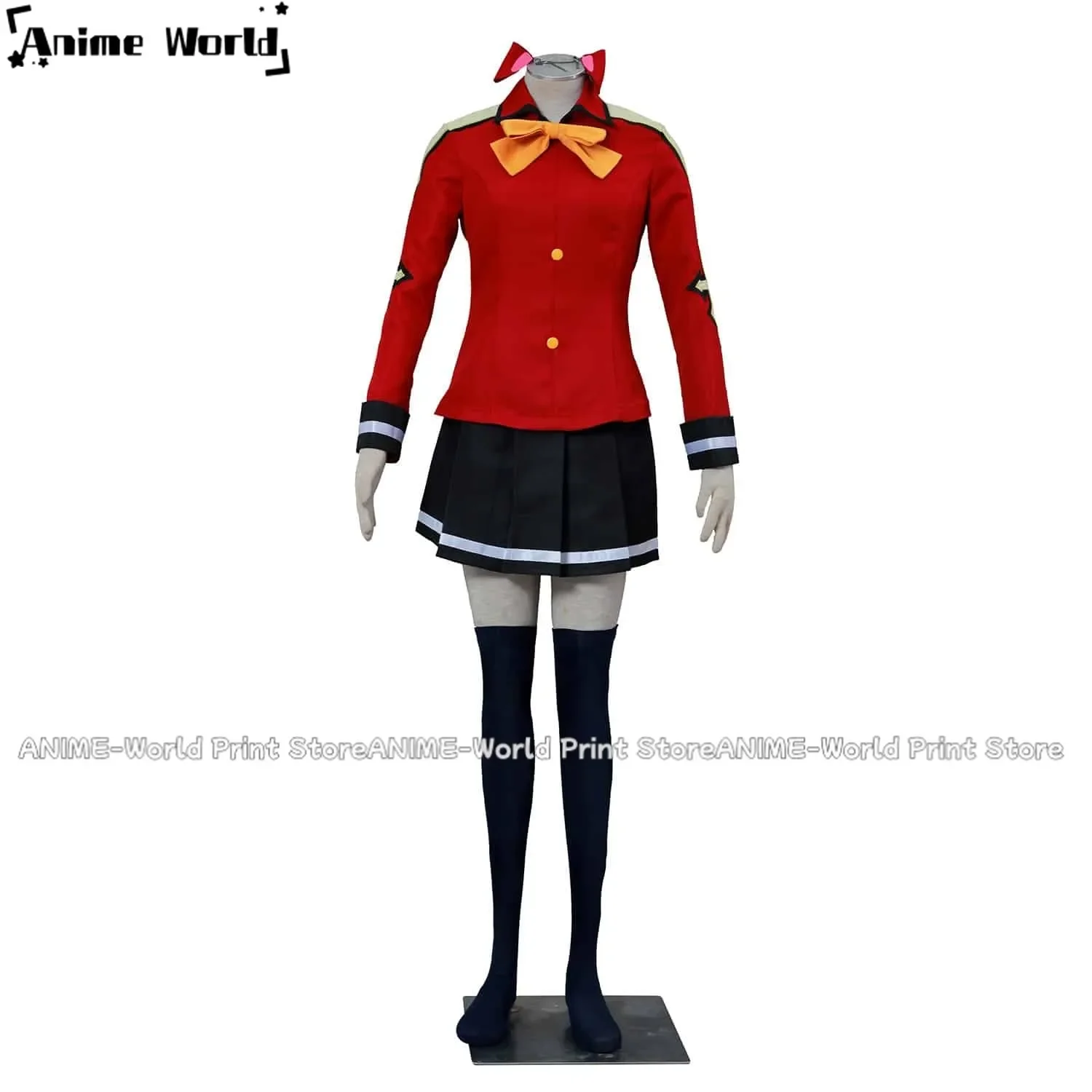 

《Custom Size》Anime Wendy Marvell Cosplay Costume Party Dress Custom Made Any Size