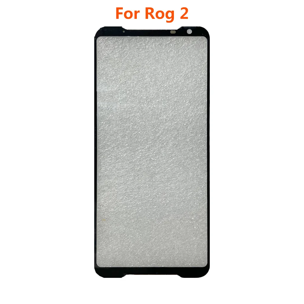 

For Asus ROG Phone II ZS660KL Rog 2 Front Screen Cover Outer Glass Lens LCD Display Panel Touch Screen Replacement