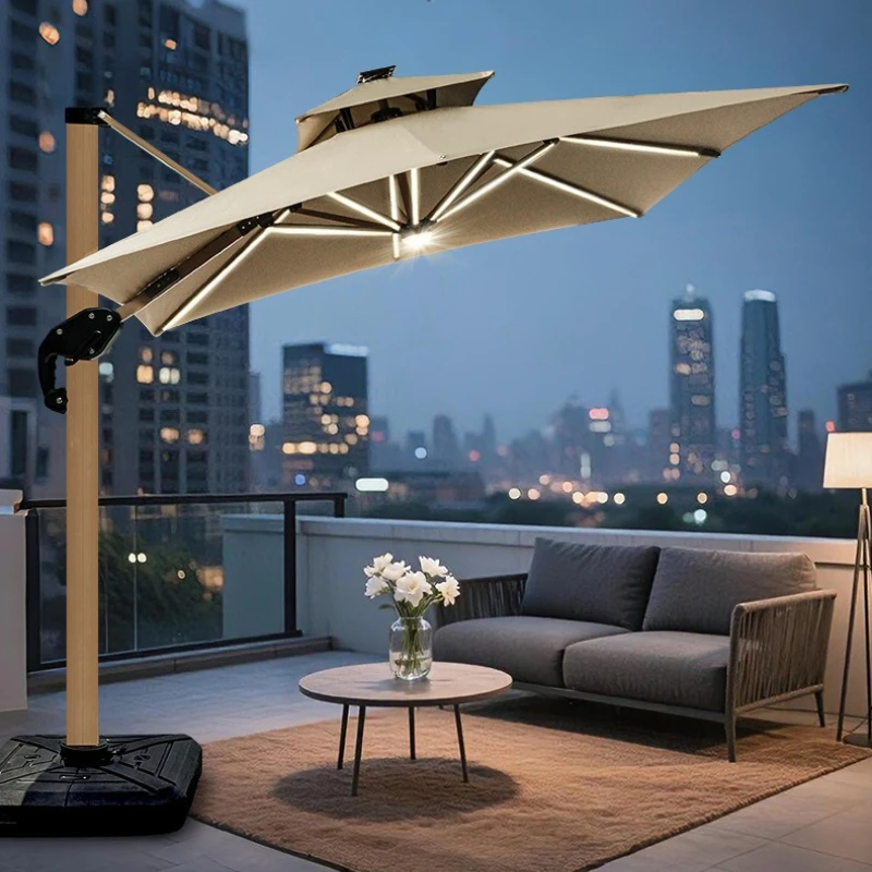 

Garden Terrace Patio Umbrellas & Bases Modern Courtyard Homestay Patio Umbrellas & Bases Advanced Furniture Ombrello Ls40hws